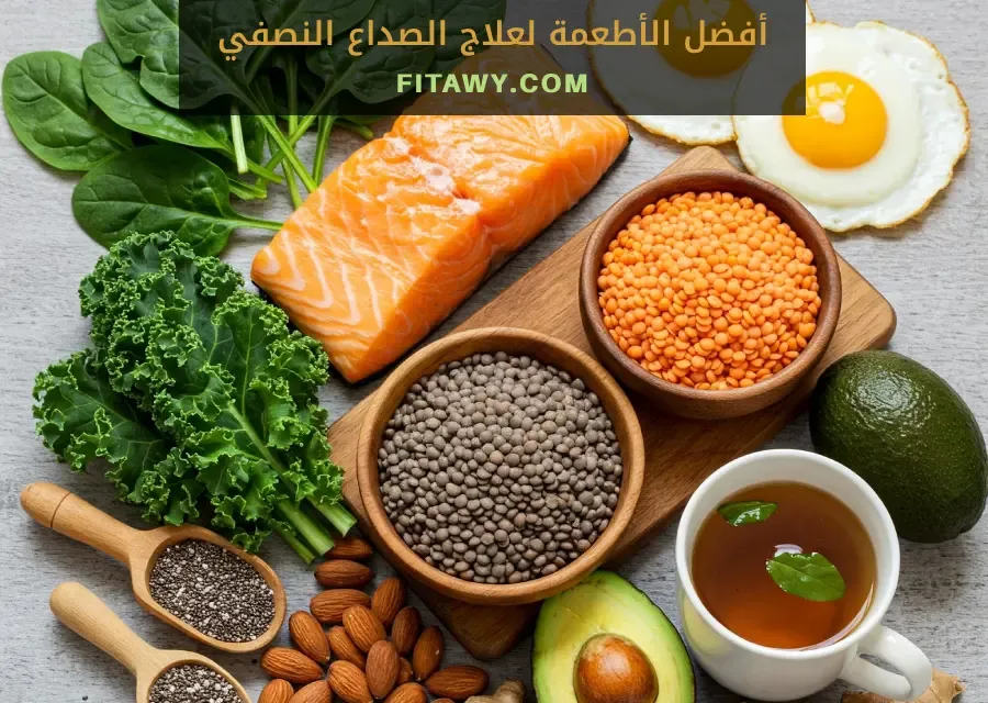 أفضل الأطعمة لعلاج الصداع النصفي